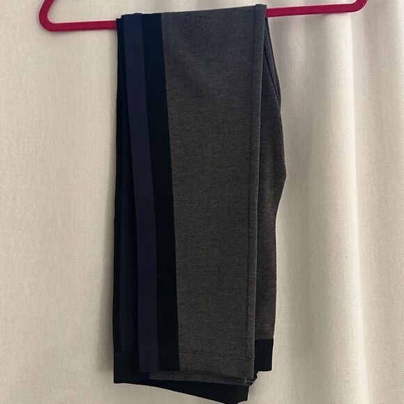 BCBGMAXAZRIA Grey Pants With Side Stripe - Picture 2 of 3